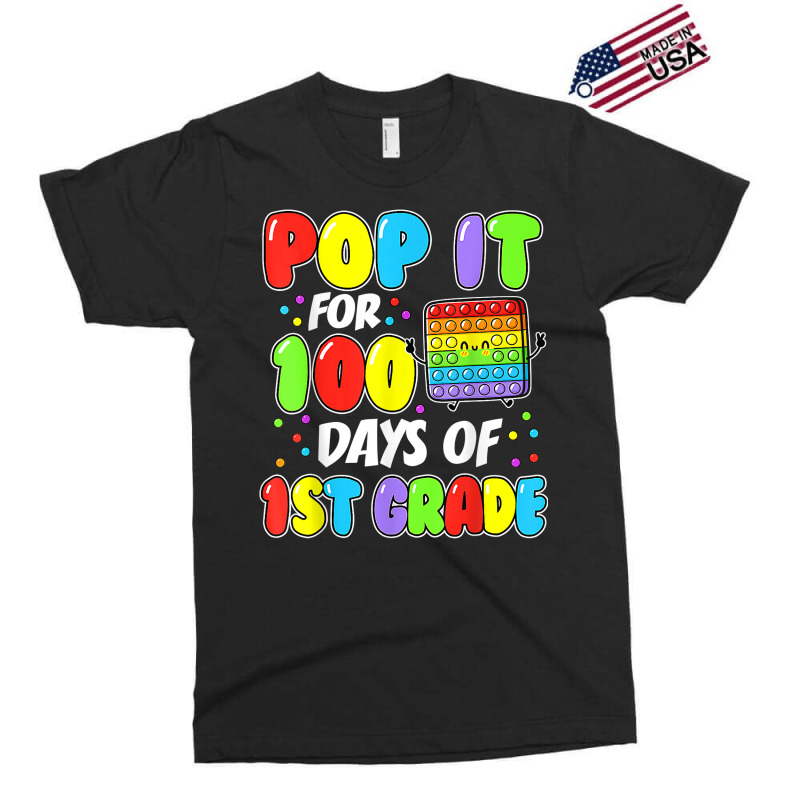 Kids Kids 100th Day Of School Pop It 100 Days Of 1 Exclusive T-shirt | Artistshot