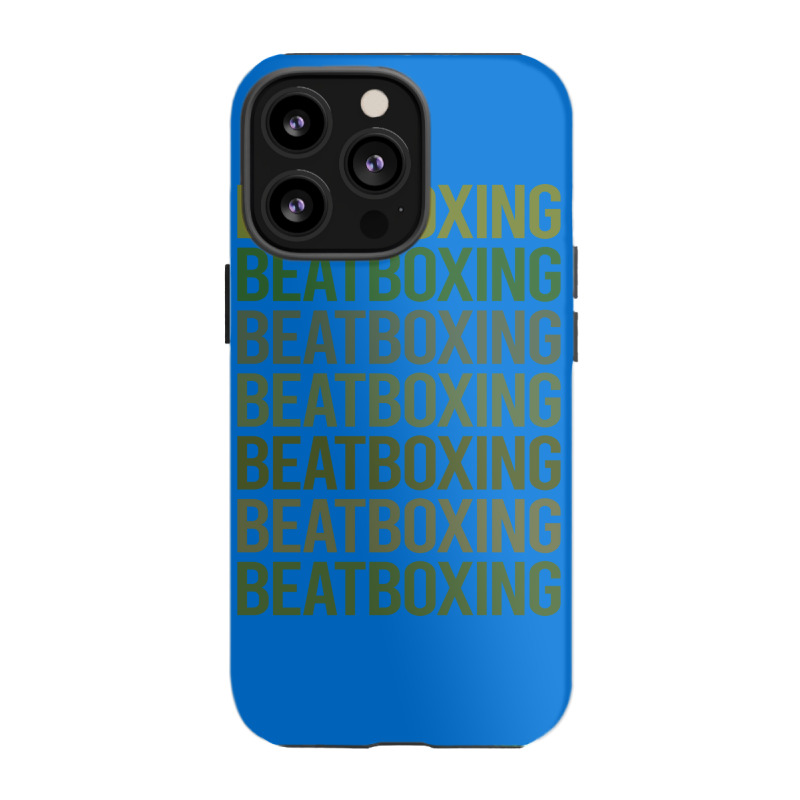 Green Text Beat Box Beatboxing Beatbox Trending Iphone 13 Pro Case | Artistshot