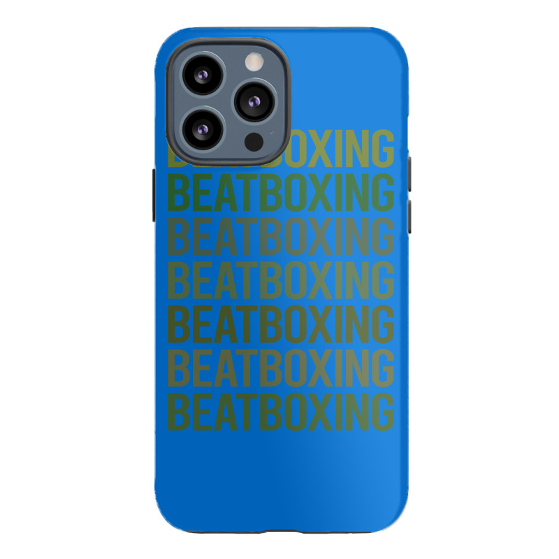 Green Text Beat Box Beatboxing Beatbox Trending Iphone 13 Pro Max Case | Artistshot