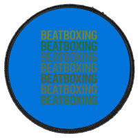 Green Text Beat Box Beatboxing Beatbox Trending Round Patch | Artistshot