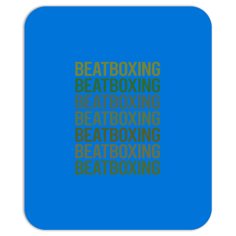 Green Text Beat Box Beatboxing Beatbox Trending Mousepad | Artistshot