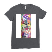 Hair Hustler Music Ladies Fitted T-shirt | Artistshot