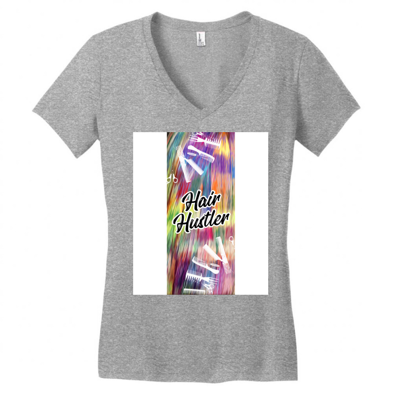 Hair Hustler Music Women's V-neck T-shirt | Artistshot