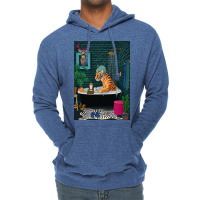 Tiger In A Bathtub Lightweight Hoodie | Artistshot