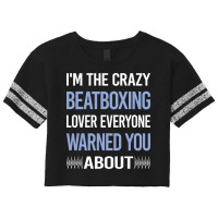 Funny Crazy Lover Beat Box Beatboxing Beatbox Trav Scorecard Crop Tee | Artistshot