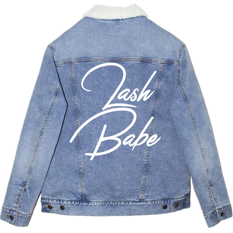 Lash Babe Blue Unisex Sherpa-lined Denim Jacket | Artistshot