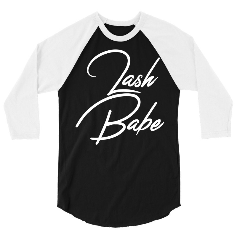 Lash Babe Blue 3/4 Sleeve Shirt | Artistshot