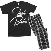 Lash Babe Blue Men's T-shirt Pajama Set | Artistshot