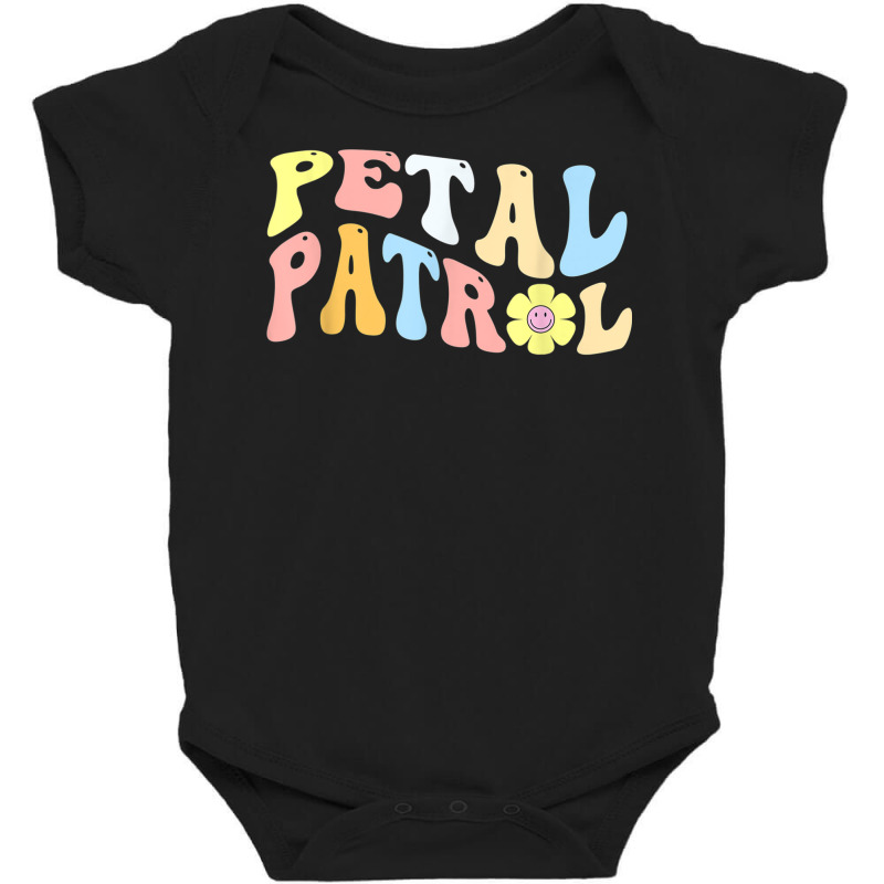 Groovy Petal Patrol Daisy Flower For Bridesmaid Pr Baby Bodysuit | Artistshot