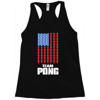 Beer Pong American Flag T Shirt 4th Of July Merica Racerback Tank | Artistshot