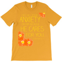 Cast All Your Anxiety Girl T-shirt | Artistshot