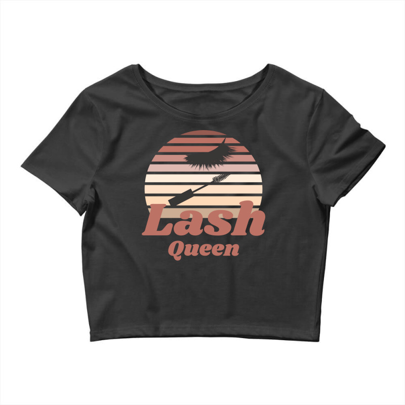 Gift Idea For Lash Artist Lash Boss Lash Tech Or L Crop Top | Artistshot