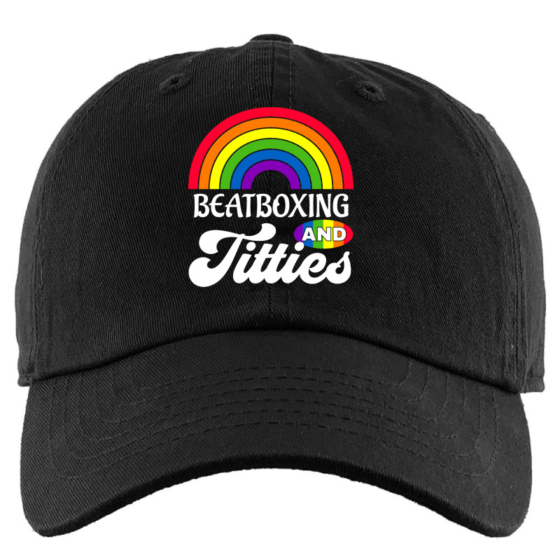 Beatboxing And Titties Funny Lgbt Gay Pride Gifts Kids Cap | Artistshot