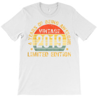 Four 4yr Bday Son Boy Funny 2019 4th 4 Year Old Bi T-shirt | Artistshot