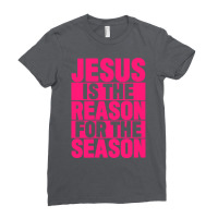 Jesus Is The Reason For The Season Hippie Ladies Fitted T-shirt | Artistshot