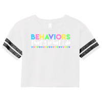 Behavior Analyst Hippie Music Scorecard Crop Tee | Artistshot