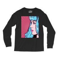 Dramatic Pink Pop Art Long Sleeve Shirts | Artistshot