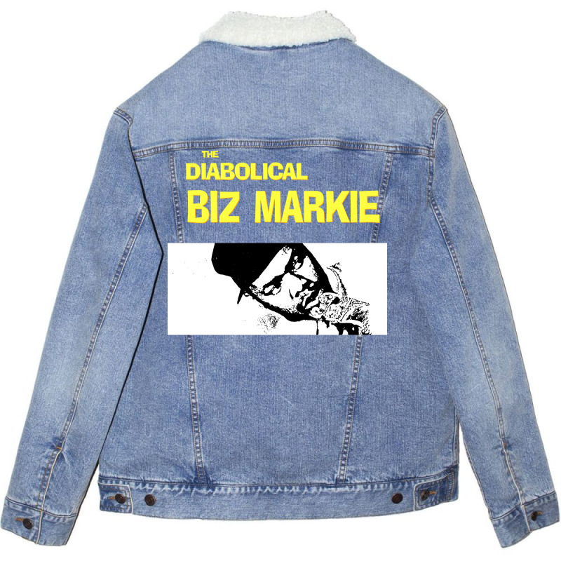 The Diabolical Biz Markie Girl Unisex Sherpa-lined Denim Jacket | Artistshot