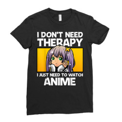 Anime Art For Women Teen Girls Men Anime Merch Anime Lovers T Shirt Ladies Fitted T-shirt Designed By Yaretziludmilla
