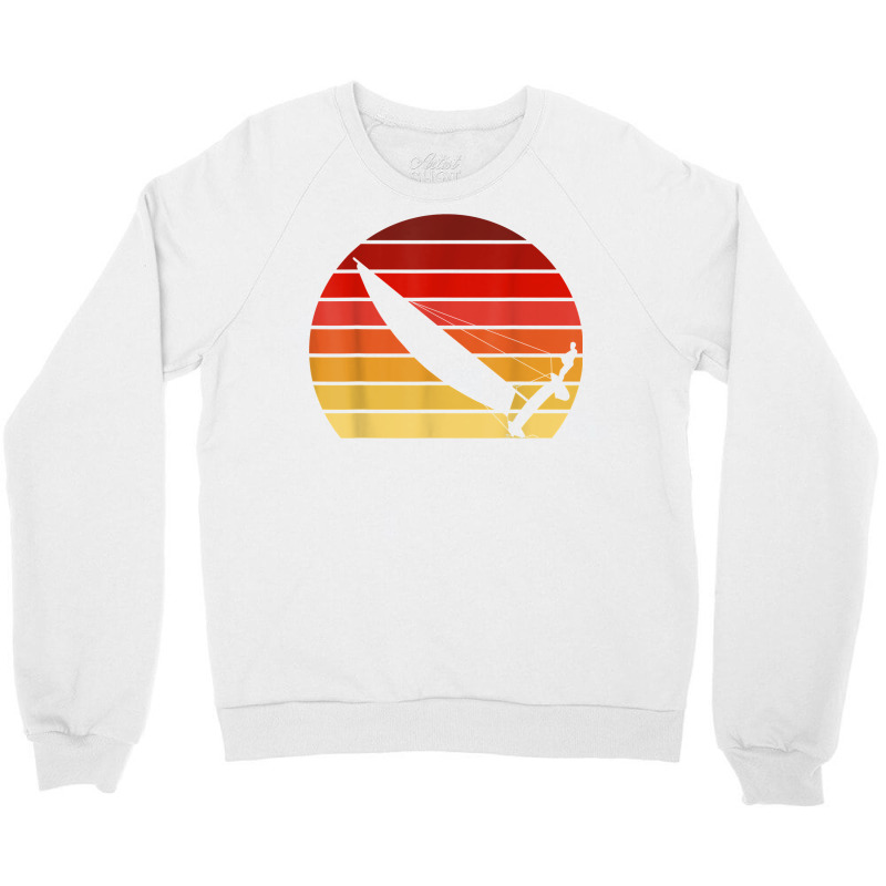 Sunset Catamaran Sailing T Shirt Crewneck Sweatshirt by calguaa | Artistshot