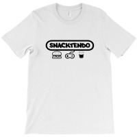 Snacktendo Black Variant T-shirt | Artistshot