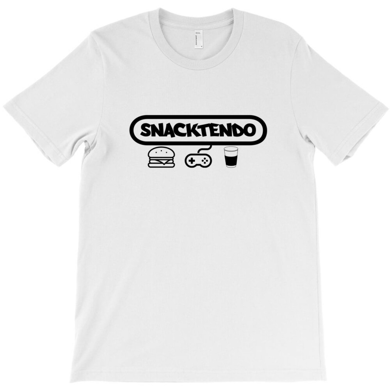 Snacktendo Black Variant T-shirt | Artistshot