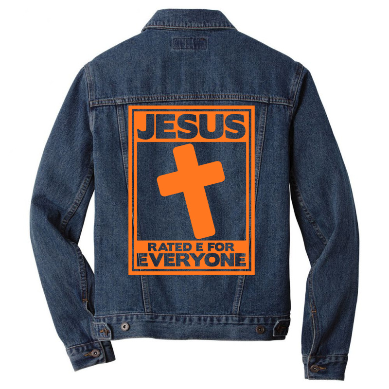 Jesus Is For Everyone Retro Men Denim Jacket by labineskatesr | Artistshot