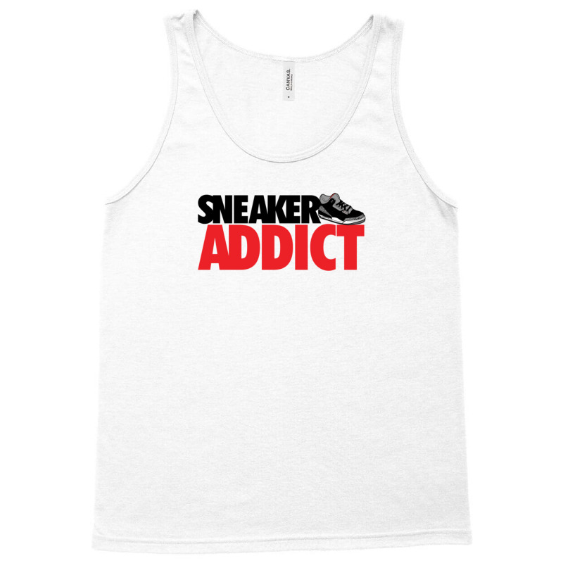 Sneaker Addict J3 Black Cement Friend Tank Top | Artistshot