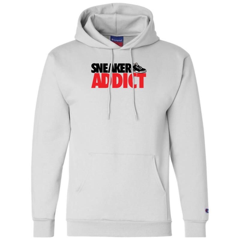 Sneaker Addict J3 Black Cement Friend Champion Hoodie | Artistshot