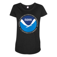 Noaa National Oceanic And Atmospheric Administrati Maternity Scoop Neck T-shirt | Artistshot