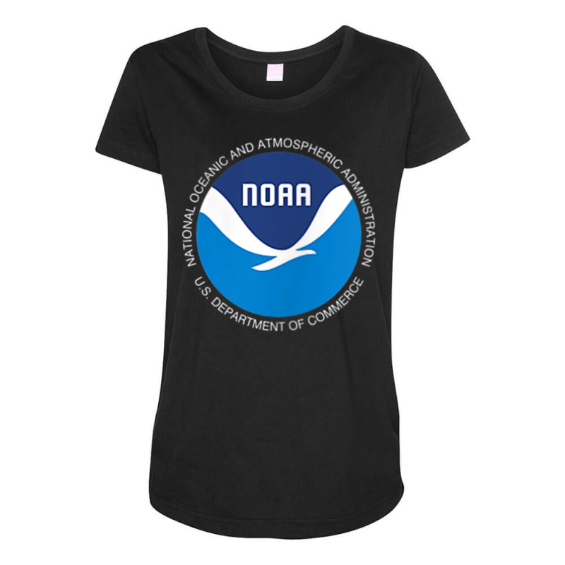 Noaa National Oceanic And Atmospheric Administrati Maternity Scoop Neck T-shirt by mauthe | Artistshot