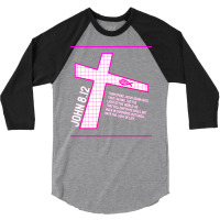 John 812 Bible Verse Design 3/4 Sleeve Shirt | Artistshot