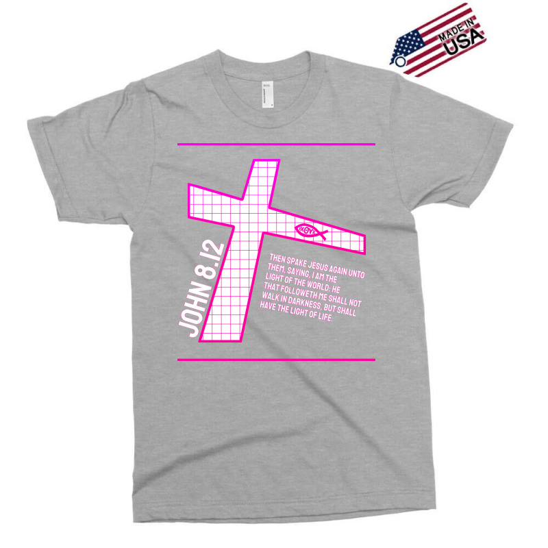 John 812 Bible Verse Design Exclusive T-shirt by labineskatesr | Artistshot