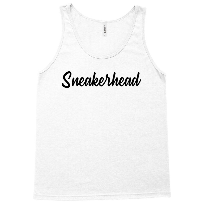 Sneakerhead Black Print Tank Top | Artistshot