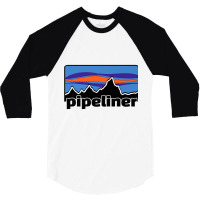 Pipeliner Horizon T Shirt 3/4 Sleeve Shirt | Artistshot