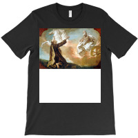 Giuseppe Angeli Elijah Taken Up In A Chariot Of Fi T-shirt | Artistshot