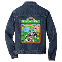 Steven Rhodes Learn About Recycling T Shirt Men Denim Jacket | Artistshot