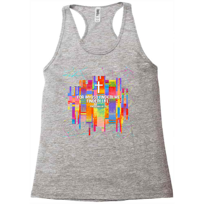 Proverbs 835 Christian Bible Verse Racerback Tank by sarkinpopocan | Artistshot