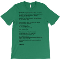 Psalm 23 70s T-shirt | Artistshot