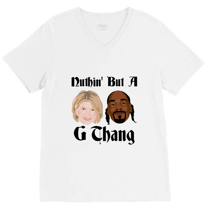 Snoop And Martha G Thang V-neck Tee | Artistshot