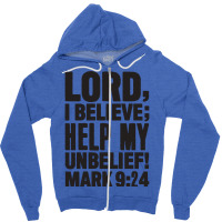 I Believe Girl Zipper Hoodie | Artistshot