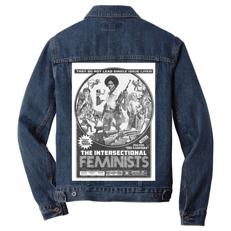 The Intersectional Feminists Men Denim Jacket | Artistshot