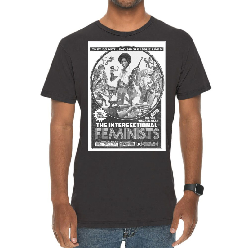 The Intersectional Feminists Vintage T-shirt | Artistshot