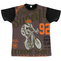 Extreme Cycling Club Gift Graphic T-shirt | Artistshot