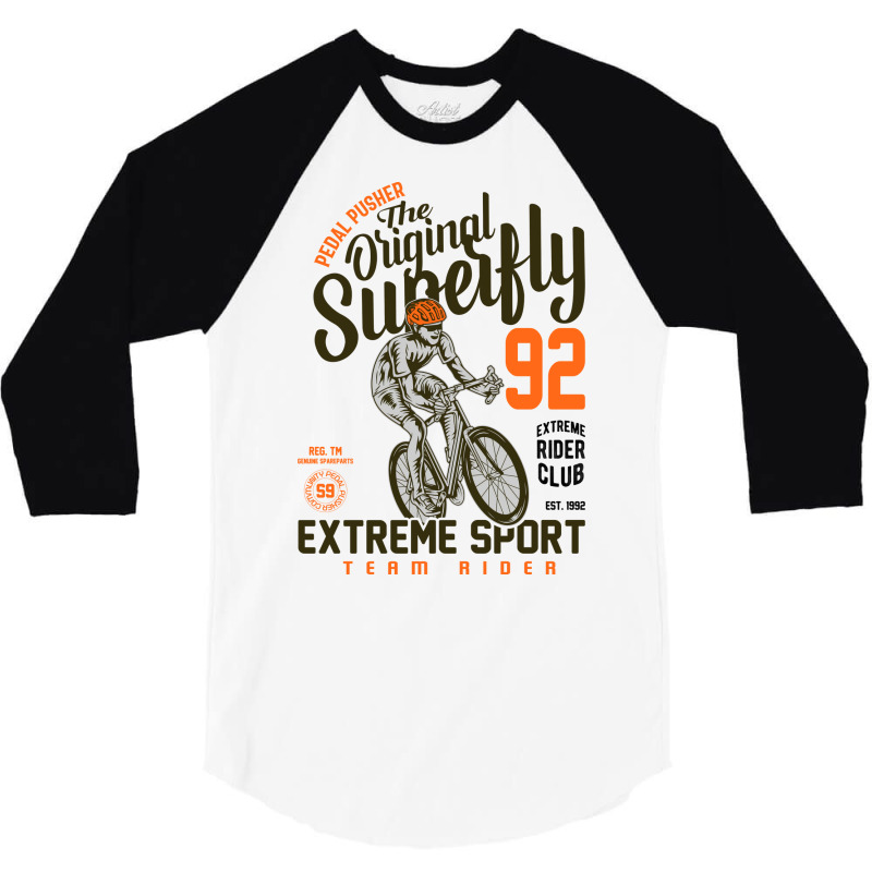 Extreme Cycling Club Gift 3/4 Sleeve Shirt | Artistshot