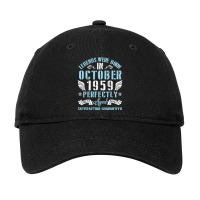 Happy Birthday 61 Years Old Legends Were Born In O Adjustable Cap | Artistshot