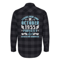 Happy Birthday 65 Years Old Legends Were Born In O Flannel Shirt | Artistshot