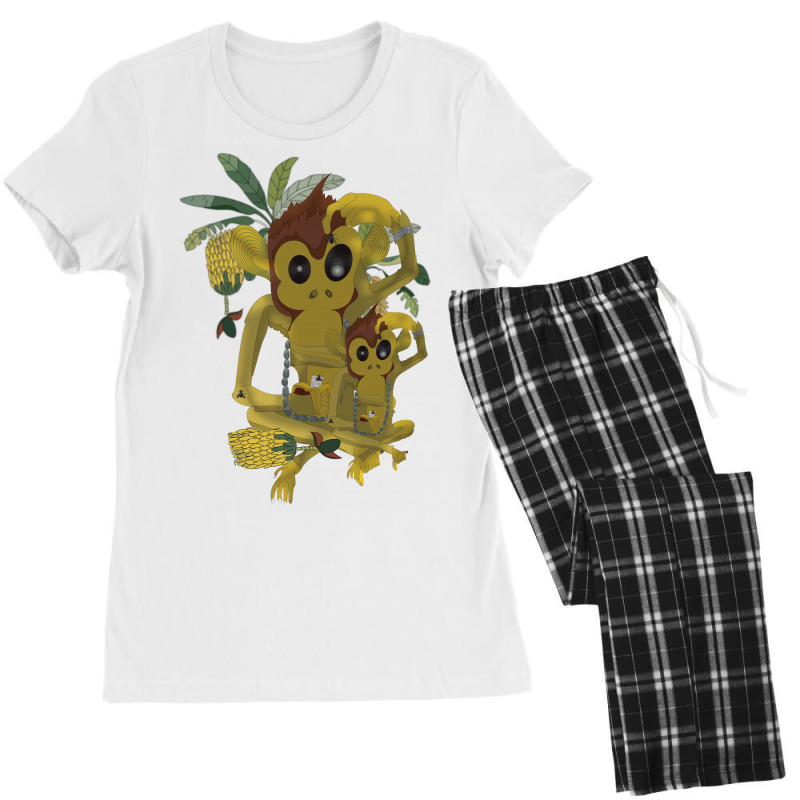 Monky Women's Pajamas Set by Rococodesigns | Artistshot