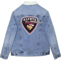 Hockey ,giants Unisex Sherpa-lined Denim Jacket | Artistshot