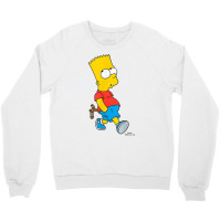 The Simpsons Bart Simpson With Slingshot T Shirt Crewneck Sweatshirt | Artistshot